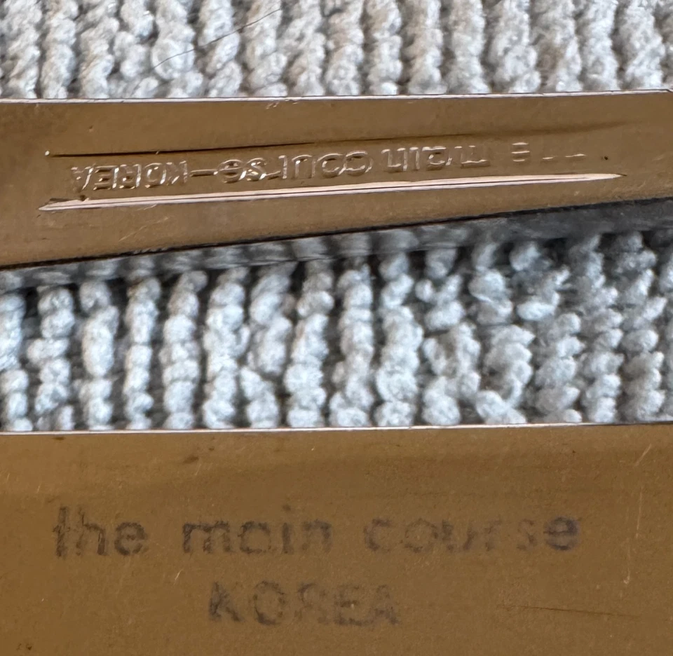 MNF3 Stainless by The Main Course Japan, Glossy, Rattail 48pc set - Image 4 of 4