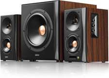 S360DB Bluetooth Bookshelf Speaker System with Subwoofer - 155W RMS Audio