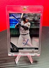 2021 Bowman Platinum Top Prospects Autograph Mario Feliciano