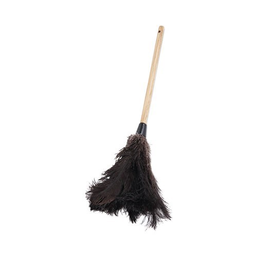 Boardwalk Professional Ostrich Feather Duster, 10" Wood Hand