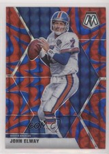 2020 Panini Mosaic Reactive Blue Mosaic Prizm John Elway #67 HOF 06kc