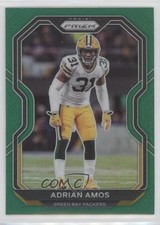 2020 Panini Prizm Green Prizm Adrian Amos #212 0ly1