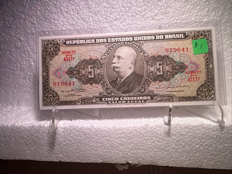 Brazil banknotes 019641 Crispy      Mm15