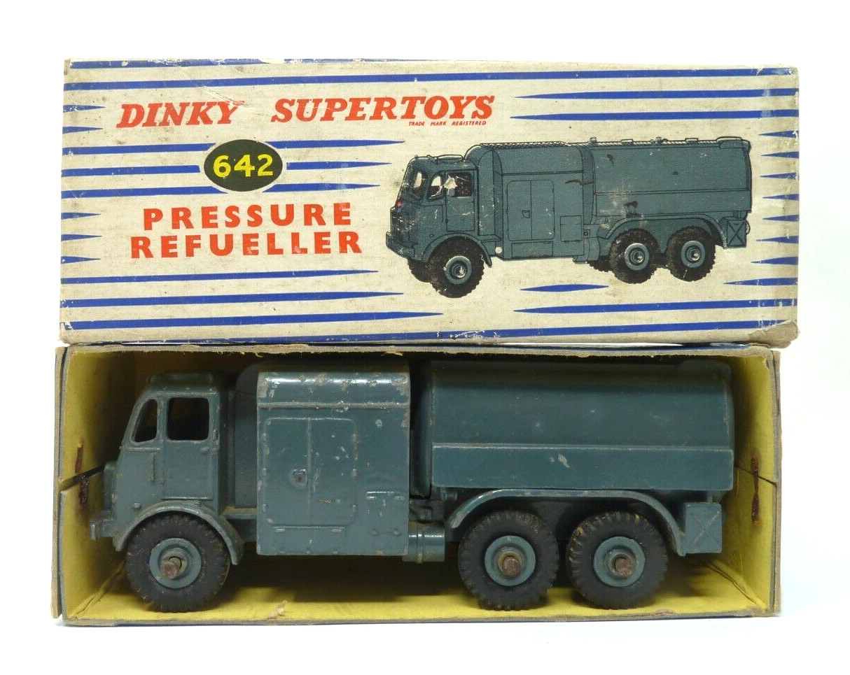 ミニカー DINKY PRESSURE REFUELLER RENAULT Dinky 642, RAF Pressure Refueller - Free Price Guide & Review