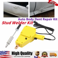 Auto Body Dent Repair Kit 800VA Electric Stud Welder Gun with Puller Hammer