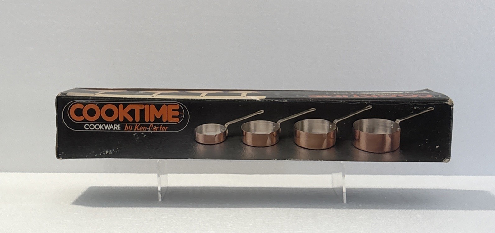 Cooktime Cookware By Ken Carter Vintage Copper Measuring Cups ~ NEW RARE!