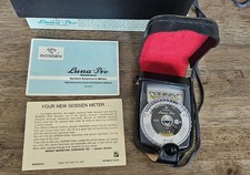 Gossen Luna-Pro Light Meter with Leather Case & Box Untested Made in W Germany
