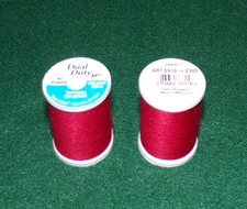 Coats & Clark, Dual Duty All Purp Polyester Thread, 250 yds, Candy Apple (2300)