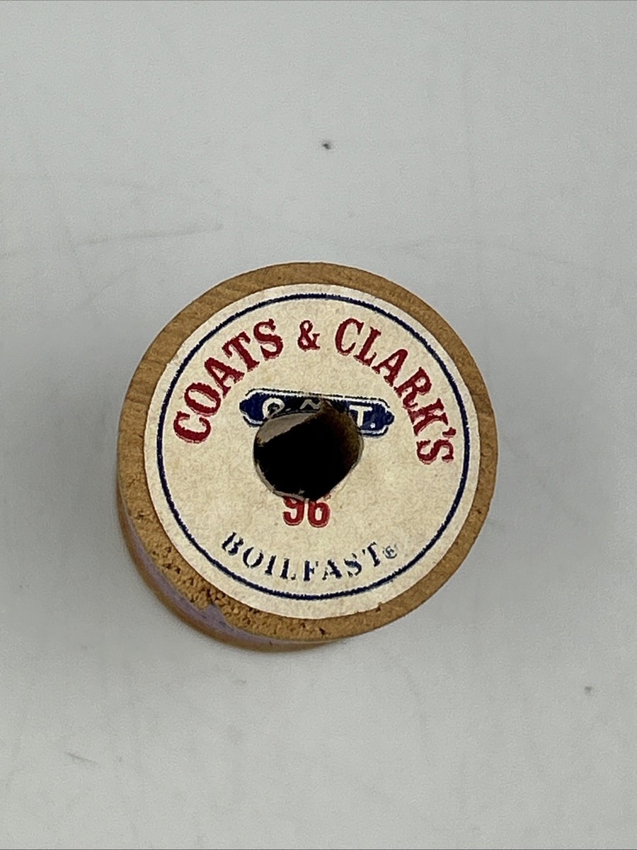 COATS & CLARK'S BOILFAST MERCERIZED SEWING THREAD SPOOL COLOR 96