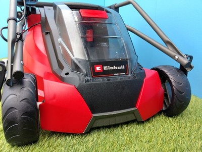 Einhell Akku-Rasenmäher GE-CM 43 Li M Solo, 600qm, 63 L Fangkorb, 