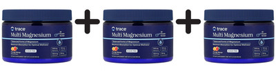 3 x Trace Minerals Multi Magnesium, Orange Mango - 153g (206,86 EUR/kg)