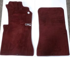 1990 Mercedes Benz 560sel Front Driver Passenger Floor Mats Red A1266805240 5140 1990 Mercedes Benz 560sel Front Driver Passenger Floor Mats Red A1266805240 5140
