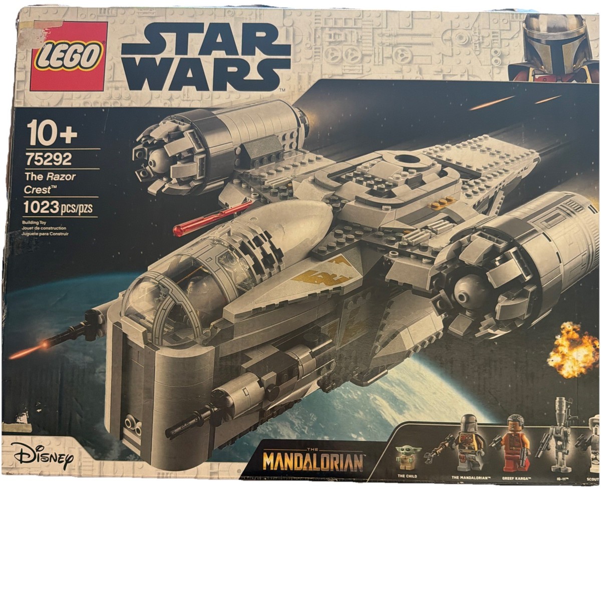 STAR WARS LEGO 75292 THE RAZOR CREST THE MANDALORIAN NEW OPEN BOX