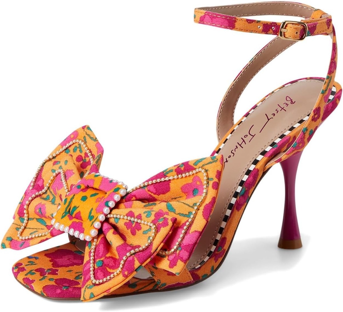 Betsey Johnson Women's Denly Heeled Sandal | eBay