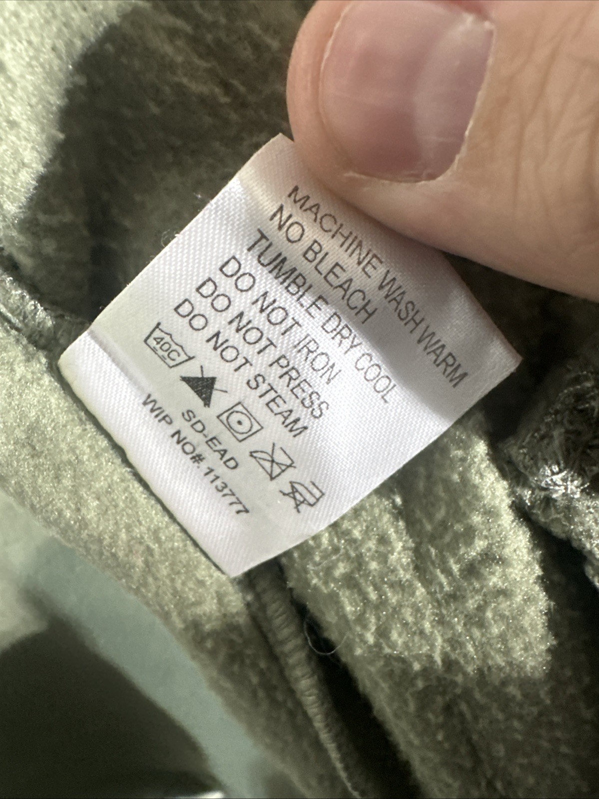 Woman’s Woolrich Large Polyester Jacket Light Gre… - image 5