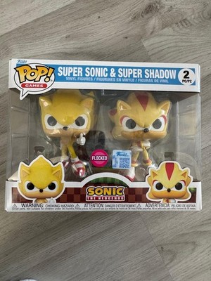 Funko POP! Figuren Sonic the Hedgehog Super Sonic und Super Shadow 2er Set
