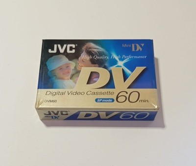 JVC : DV Digital Video Cassette DVM60 SP Mode 60 min MiniDV Kassette ** NEU+OVP