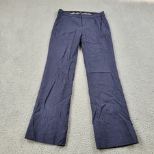 Banana Republic Logan Wool Dress Pants Womens 2 Blue meas 30x29