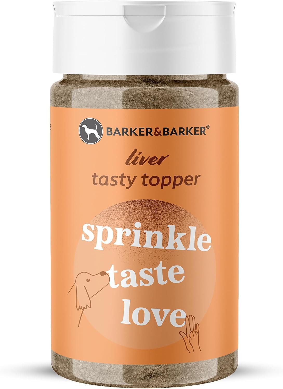 Barker and Barker Tasty Dog Food Topper for Fussy Eaters - Liver Pot 160g | Equ