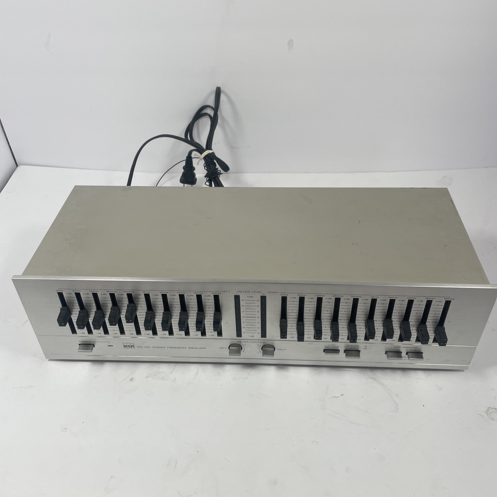 BSR EQ-110X vintage audio equipment - eBay listing photo 1