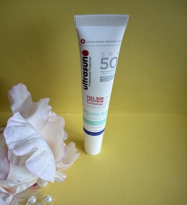 Ultrasun Photo Age Control Fluid LSF 50 Gesicht Sonnencreme Schutz 20ml empfindlich