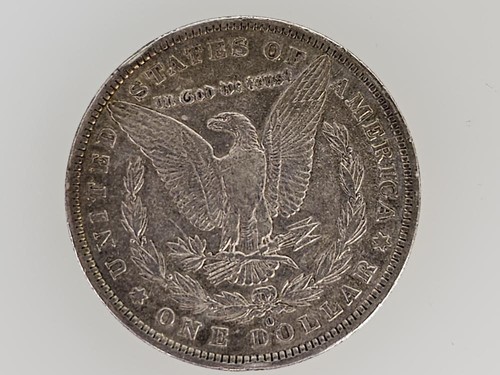 Moneda de dólar Morgan 90% plata 1882-O sin clasificar (AM1089490) - Imagen 3 de 5