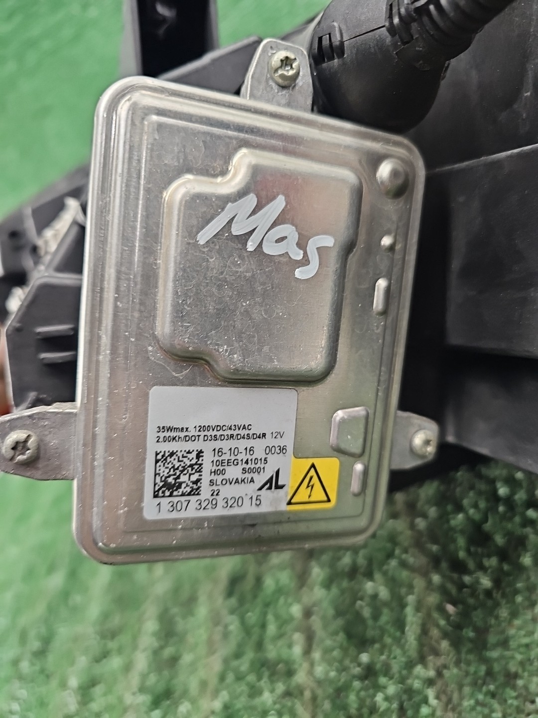 DAMAGE! 2014-2017 Maserati Ghibli Right RH Side Xenon HID Headlight OEM