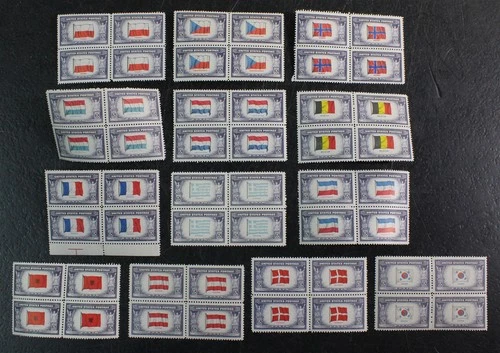 CKStamps: US Stamps Collection Scott#909-921 Mint 2NH 2H OG Each, 1 Spot Thin