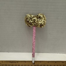 Sanrio Hello Kitty Friends Pink Pen Gold Bow 2021, Black Ink