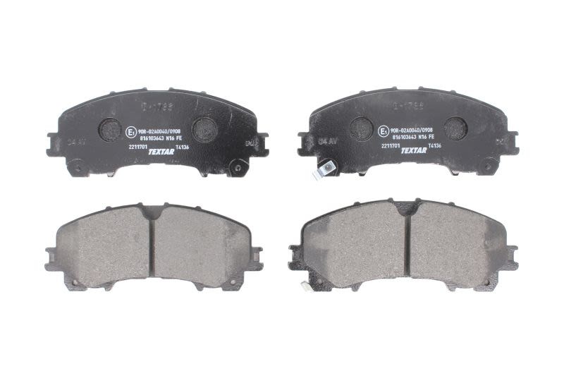 Plaquettes de frein TEXTAR 2211701 pour un freinage silencieux sur Infiniti Q50