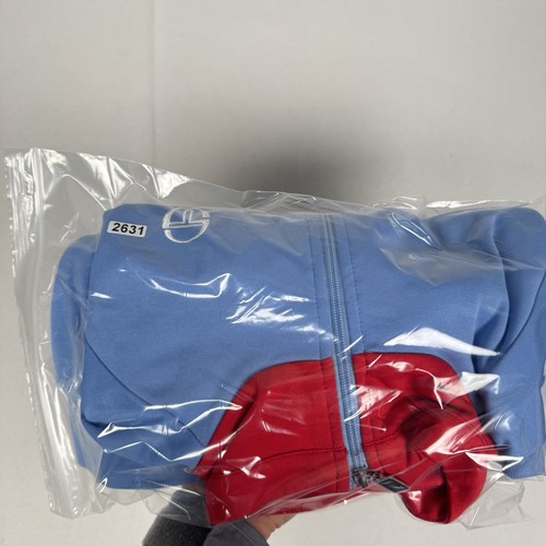 Sergio Tacchini Dallas Retro Track Top Tracksuit Jacket Blue Red Mens Large - Picture 10 of 10