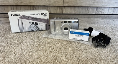 #ad Canon Sure Shot 115u Date 35mm Point amp; Shoot Film Camera $124.99