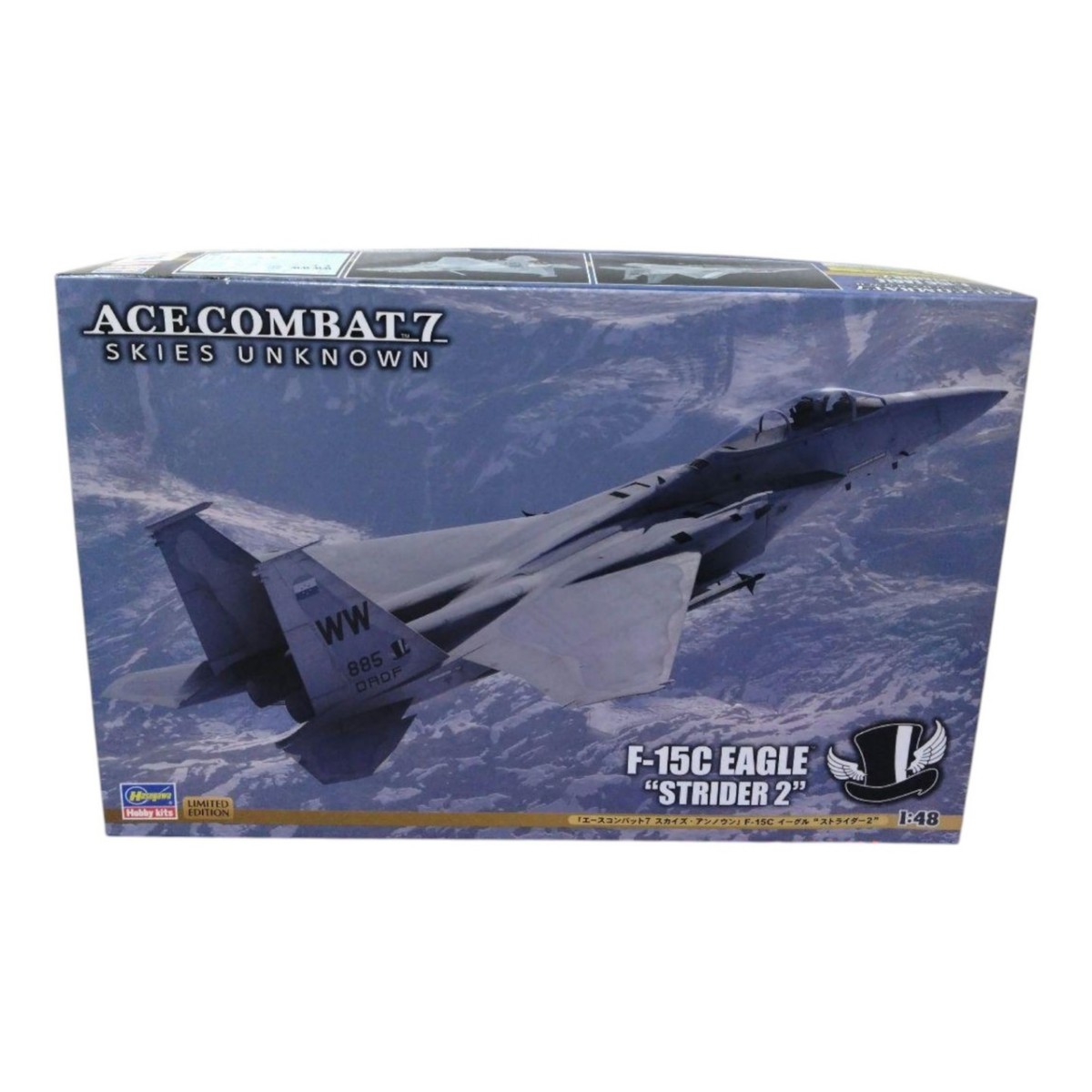 1/48 F-15C イーグル ストライダー2完成品 Hasegawa Ace Combat 7 F-15C Eagle Strider 2 1/48 Scale