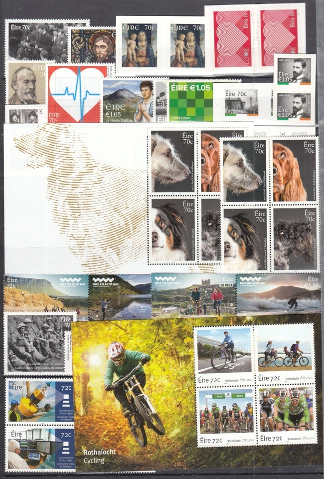 SU26659/ИРЛАНДИЯ – 2014/2016 ВЫДАЮЩАЯСЯ КОЛЛЕКЦИЯ КАК НОВАЯ – ОГРОМНОЕ РЕЗЮМЕ - Изображение 2 из 2