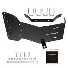 Steel Winch Mounting Plate Kit For 00-07 Honda Rancher 350 400 ATV Heavy-Duty