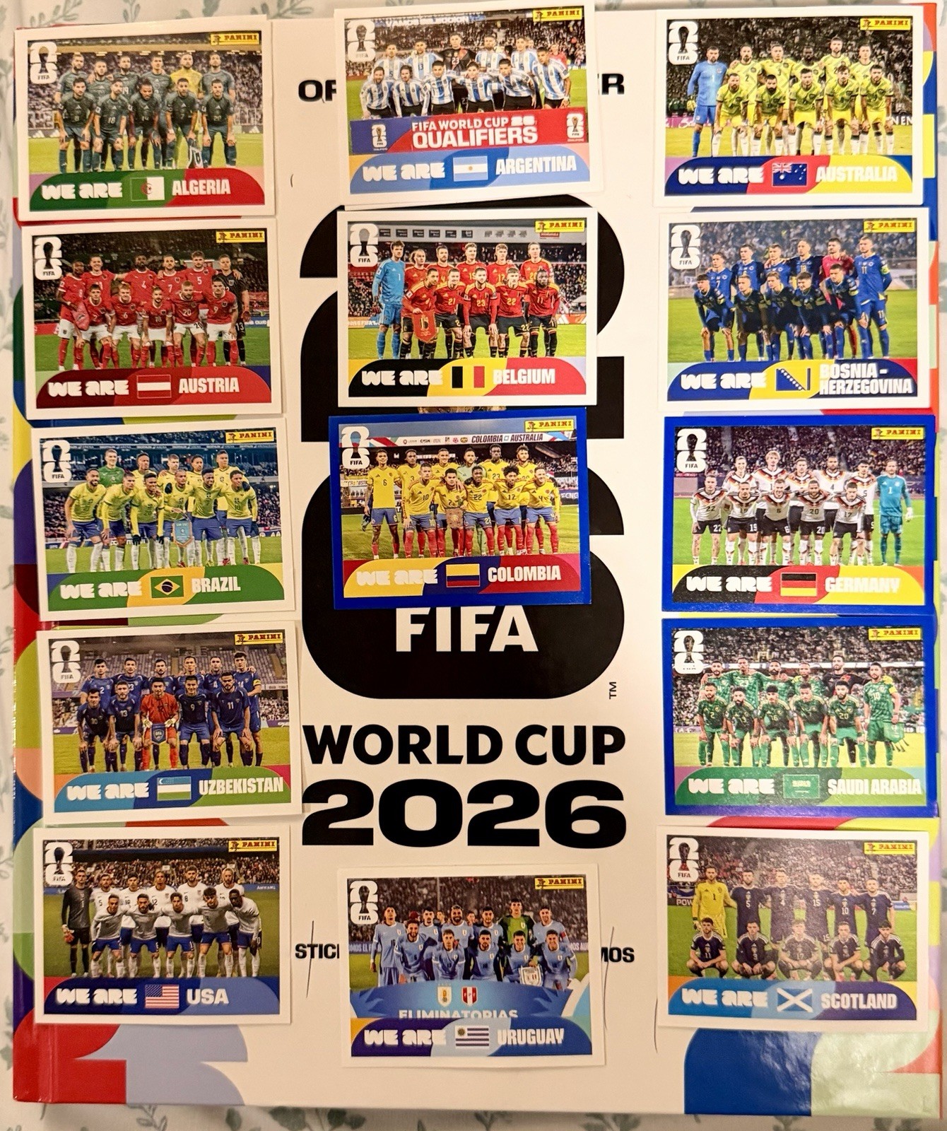 Panini FIFA World Cup 2026 Teams Stickers US Edition