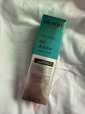 Brand new nioxin age defense serum