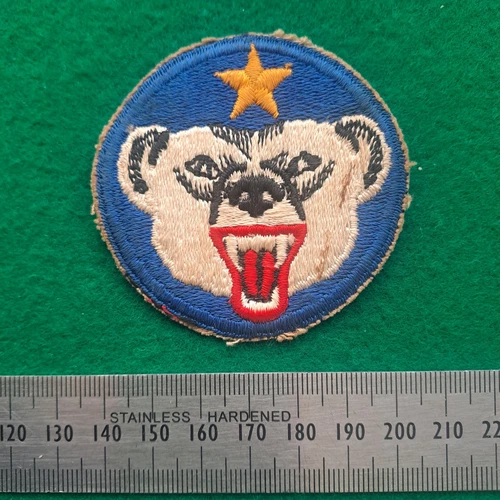 WW2 US United States Army Alaska Defence Command Patch Badge