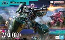 Bandai 1/144 HGGQ 10 Zaku GQ "Mobile Suit Gundam GQuuuuuuX" 5069173'