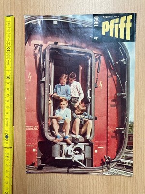 Ausgabe 4/1960 der Zeitschrift ''Pfiff'' -Jugendzeitschr. der Deutschen Bundesbahn