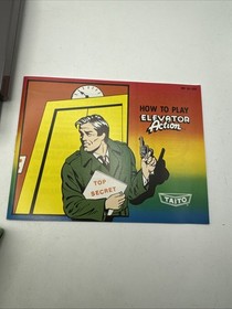 Nintendo NES Hangtab 5-Screw Elevator Action Game, Complete in Box, Tested