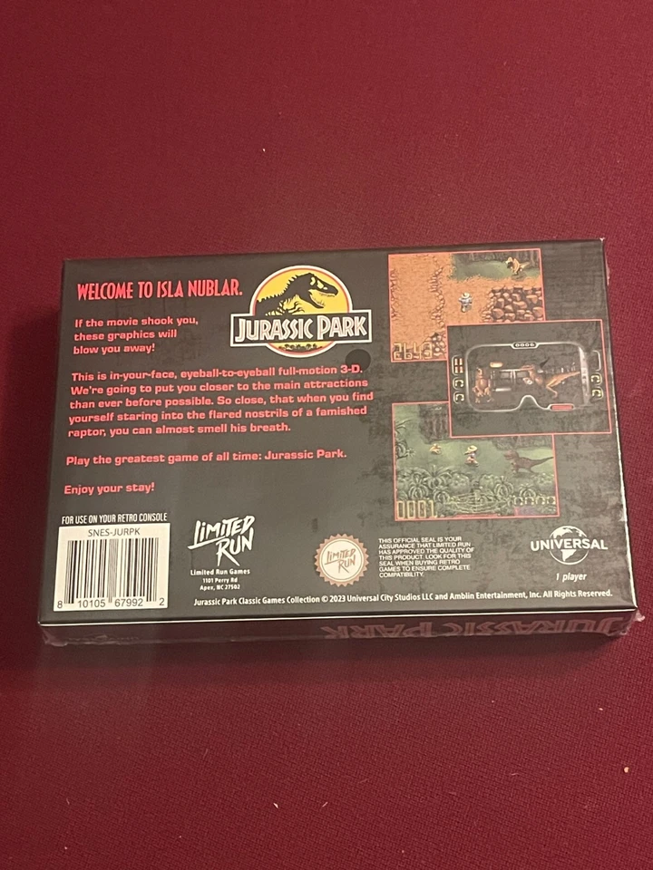 Limited Run Games Jurassic Park (SNES) Super Nintendo - Image 2 of 4