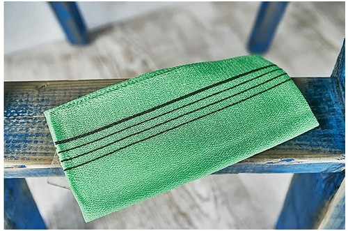 Korean Exfoliating Bath and Shower Towel Washcloth Long Set - Picture 5 of 5