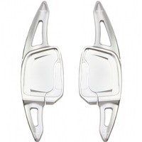 Schaltwippen Shift Paddles Passt Zu Audi A1 (Gb) A3 S3 (8Y) Airbag Rund, Silber