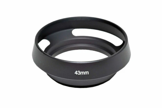 Screw - In Camera Lens Hoods 43 mm To Fit Lens Front
