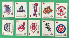 LOT OF (22) DIFFERENT 2001 TOPPS OPENING DAY BASEBALL STICKER INSERTS RED SOX