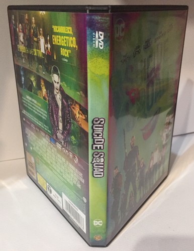 Suicide Squad DVD Will Smith Jared Leto Joker Serie Batman DC Come da Foto - Foto 4 di 6