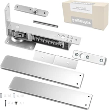 Double Action Spring Hinges Swinging Door Hinge Pivot Hinge with Self-Closing an