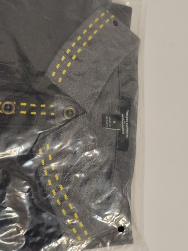 NUOVO McDonalds Timeless Elements Polo Shirt Uniforme Grigio Scuro Medium MC398GRY - Foto 4 di 6