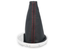 SCHALTMANSCHETTE FÜR MINI COOPER R55 R56 automatik SCHALTSACK FADEN ROT